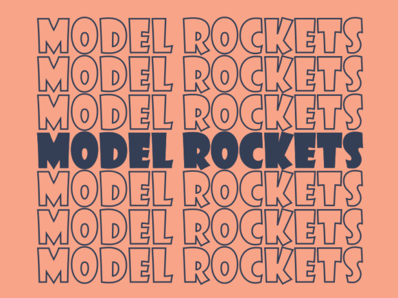 Model Rockets Svg Cut File