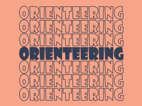 Orienteering Graphics for Print Templates