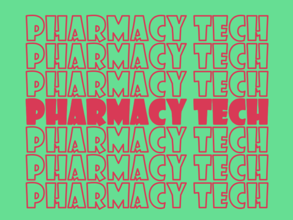 Pharmacy Tech Svg Cut File Graphics for Print Templates