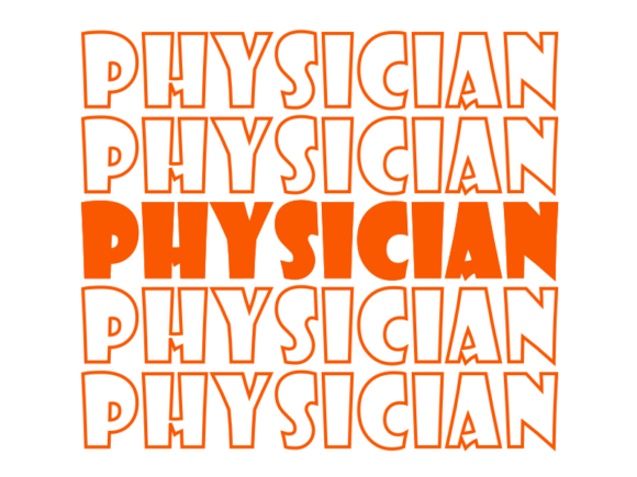 Physician Svg Cut File for Modern Print Templates