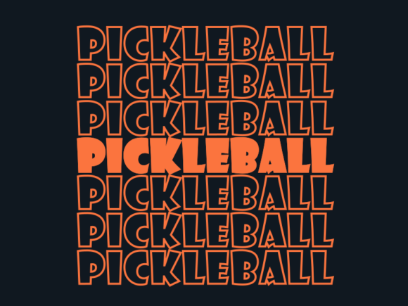 Pickleball Svg Cut File
