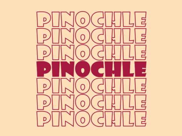 Pinochle Svg Cut File Graphics for Print Templates