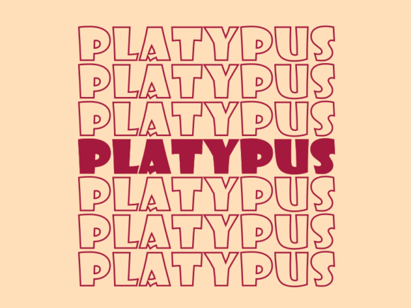 Platypus Svg Cut File Review