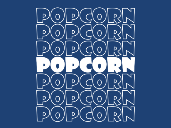 Popcorn Svg Cut File: A Graphic for Modern Branding