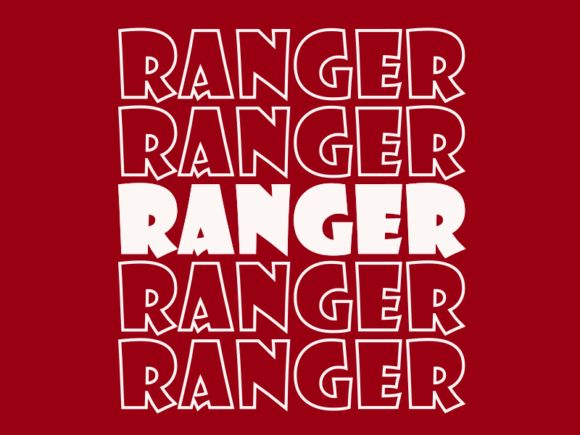 Ranger Svg Cut File Graphics for Print Templates