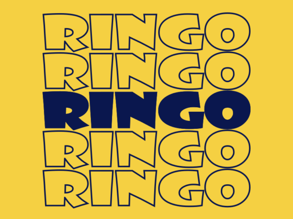 Ringo Svg Cut File Graphics for Print Templates