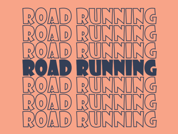 Road Running Svg Cut File Graphics