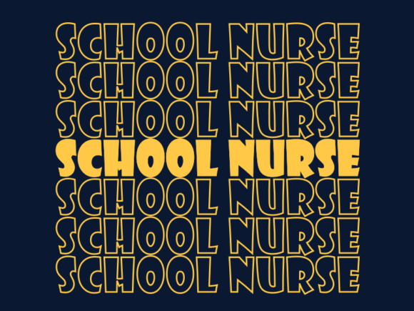 School Nurse SVG Cut File: Graphics for Print Templates