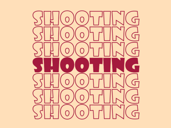 Shooting SVG Cut File: Graphics for Print Templates