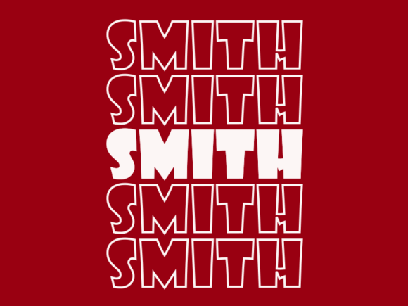 Smith SVG Cut File: Graphics & Print Templates