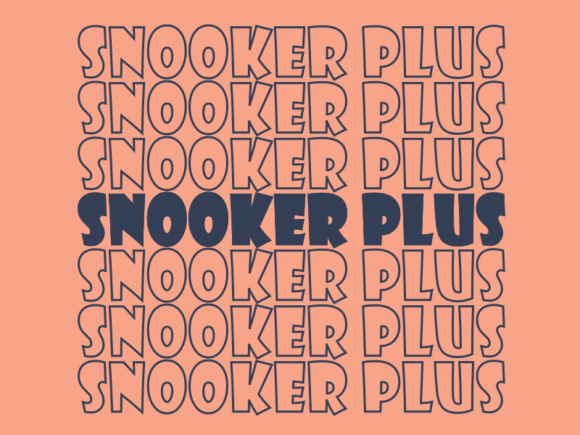 Snooker Plus SVG Cut File: Graphics & Print Templates