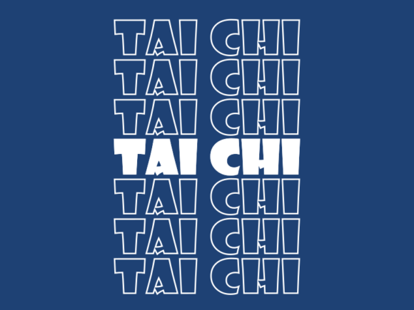 Tai Chi SVG Cut File: Graphics for Print Templates